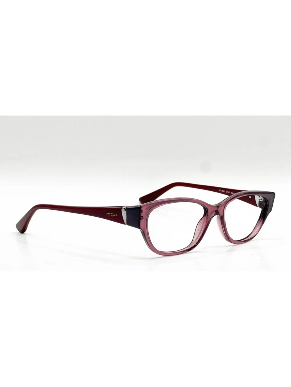 Vogue VO 2841 2137 Light Pink Transparent Authentic Eyeglass Frames 52-16